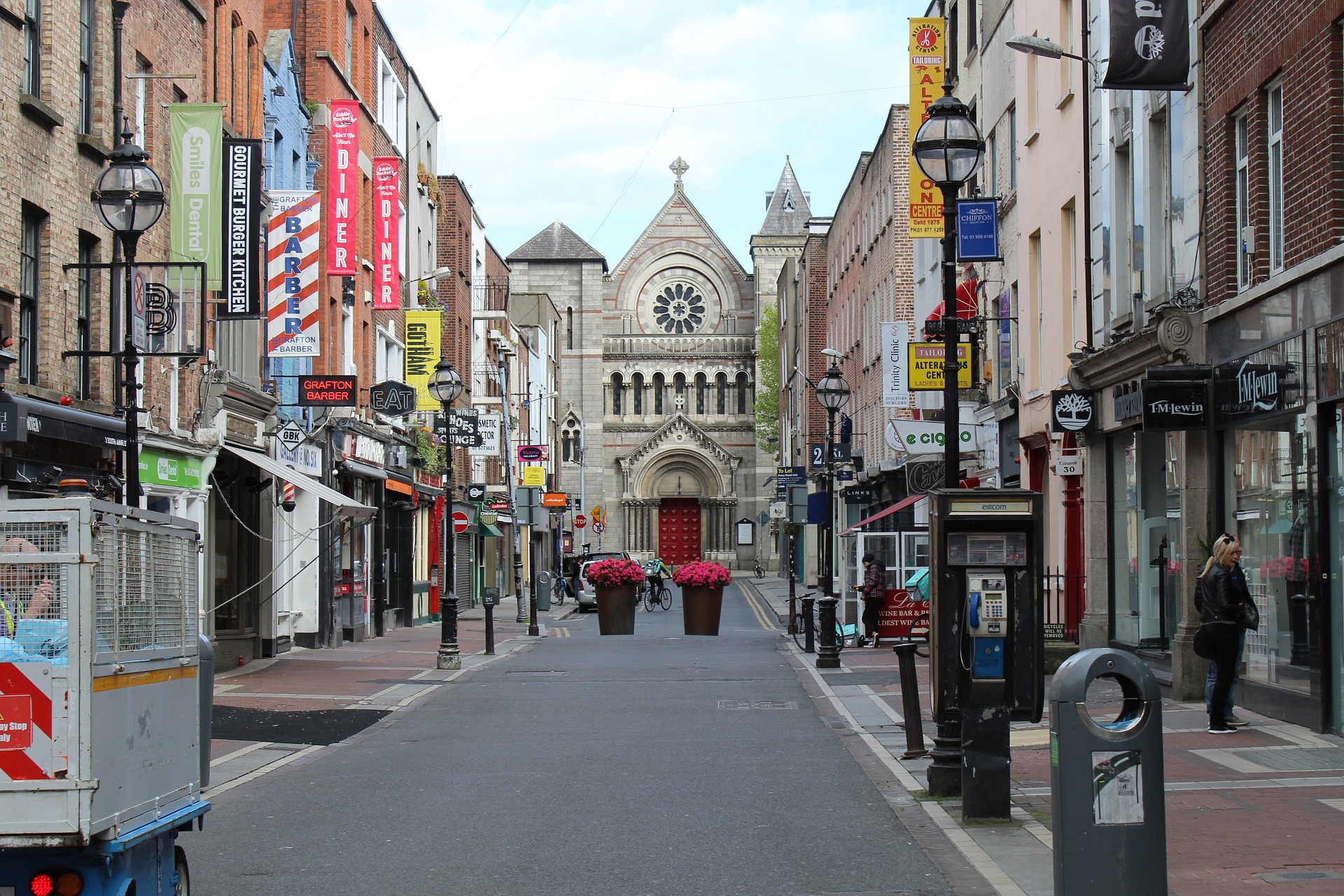 Dublin, uma das cidades mais populares para estudar e trabalhar na Irlanda.