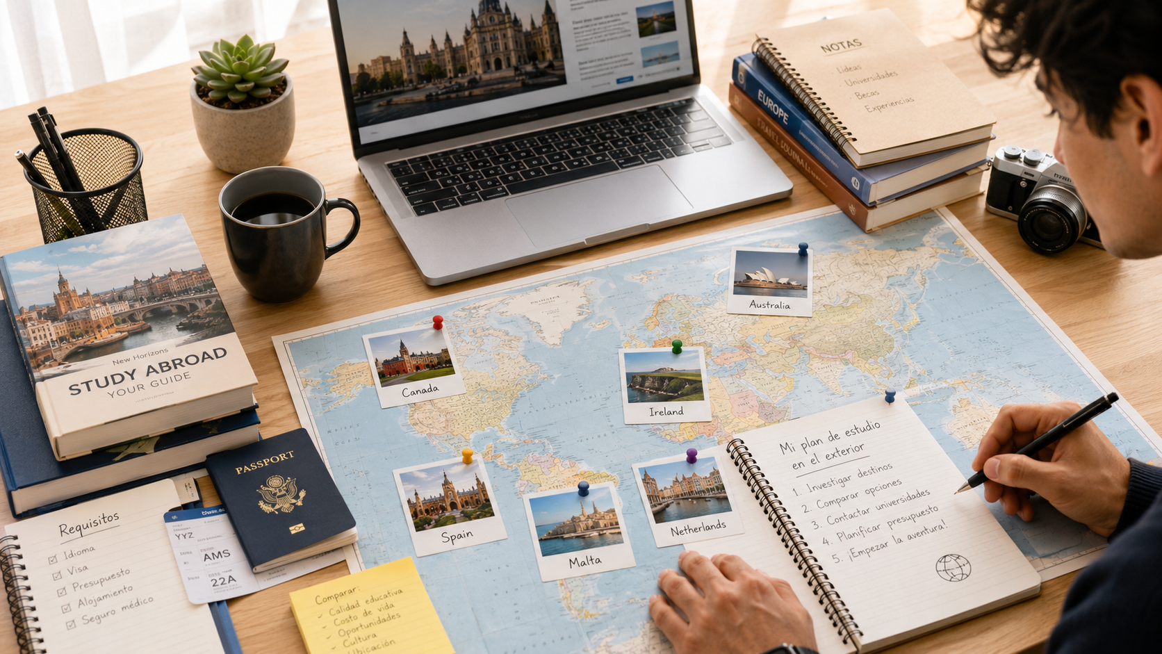 Agenda una asesoría personalizada con Boom Studies para elegir tu destino ideal